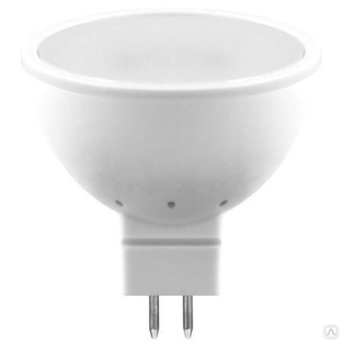 Лампа светодиодная LED 7 Вт 230 В GU5.3 белая SAFFIT (SBMR1607) 55028 