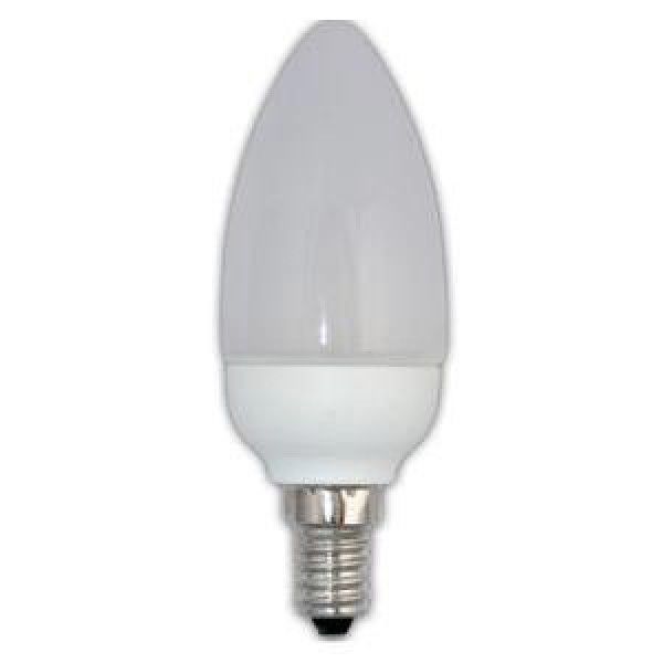 Лампа светодиодная LED E14 7 Вт теплая матовая свеча (SBC3707) SAFFIT 55030