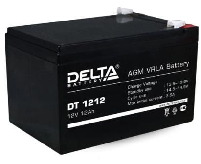 Батарея аккумуляторная 12В 12А.ч свинцово-кислотный Delta DTM 1212
