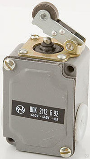 Выключатель путевой ВПК-2112 БУ2 (рычаг с роликом) Электро Трейд VP004 