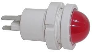 Лампа коммутаторная светодиодная СКЛ14-КМ-3-220 красная