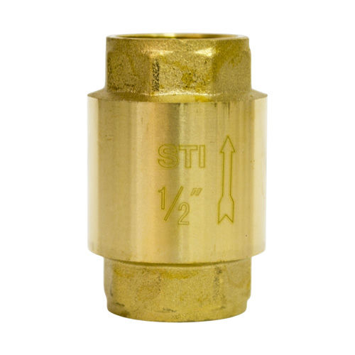 Клапан обратный пружинный STI 15 (латунный шток) 1
