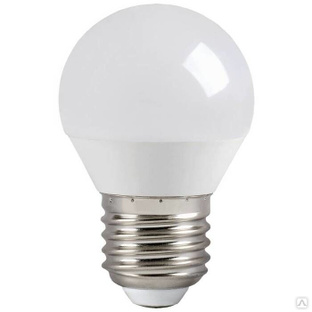 Лампа светодиодная ECO G45 5 Вт шар 230 В 6500 К E27 