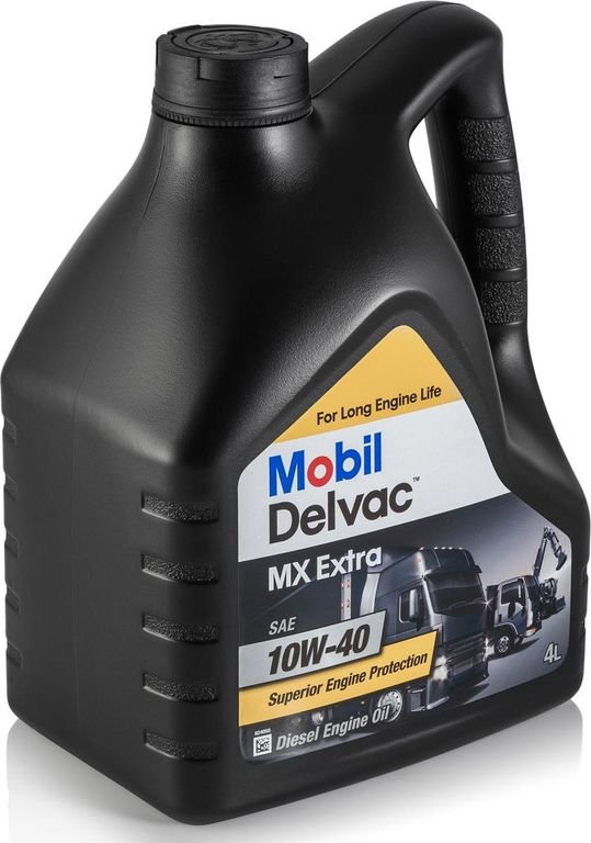 Моторное масло Mobil Delvac MX Extra 10w-40 4л 2