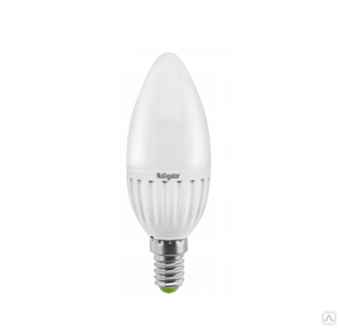 Лампа светодиодная LED Navigator 94 480 NLL-P-C37-5-230-2.7K-E14-FR 5 Вт свеча белая 330 Лм 