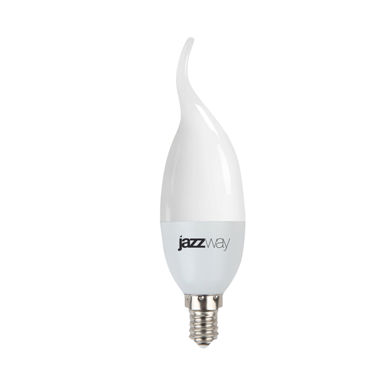 Лампа светодиодная LED PLED-SP CA37 E14 9 Вт 3000 К 820 Лм /50 Гц JazzWay 4897062859518