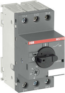 Выключатель автоматический защиты двиг. MS-116-2.5 50kA ABB 1SAM250000R1007