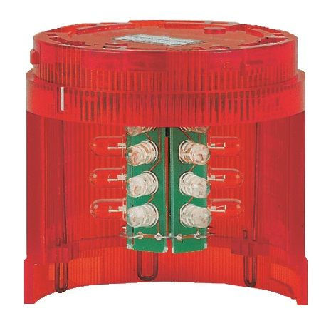 Лампа сигнальная KL70-307R 24В AC/DC вращающийся свет со светодиод. красн. ABB 1SFA616070R3071