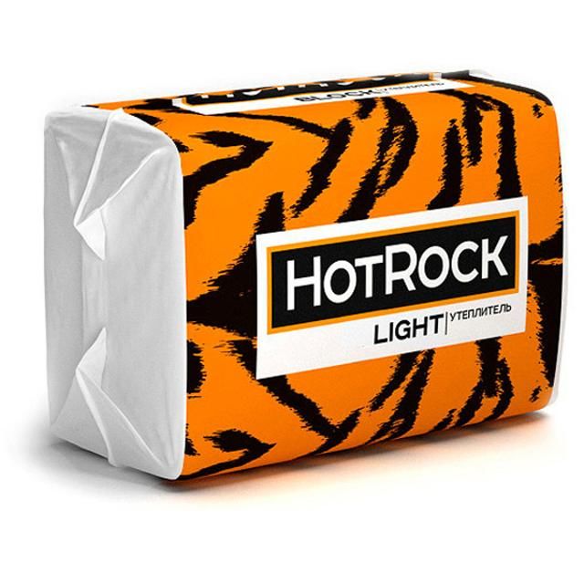 Утеплитель HotRock Лайт 600х1200x50мм, 27кг/м3, 0.038 Вт/(м·К)
