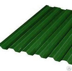 Профнастил МП-20 цвет Зеленый мох 6005 0,45мм