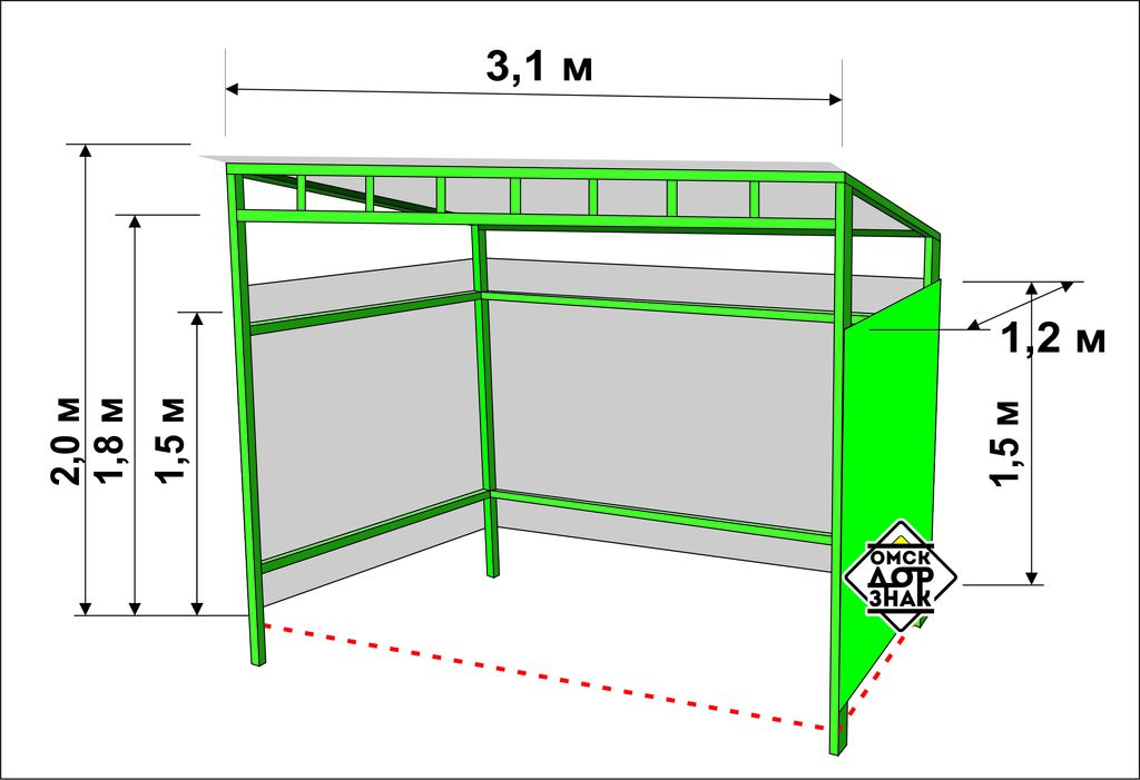 Навес для мусорных баков. Контейнерная площадка КПМ-01 С воротами (на 2 бака) вес конструкции. Ограждение для мусорных контейнеров чертеж. Контейнерная площадка с крышей по 2 бака для ТКО.