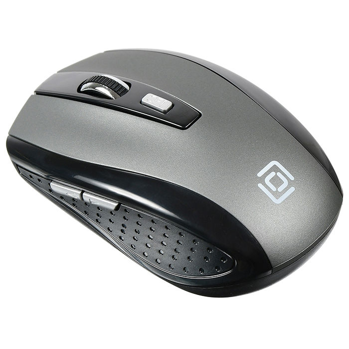 Мышь беспроводная Oklick 635MB, Bluetooth Silver-Black