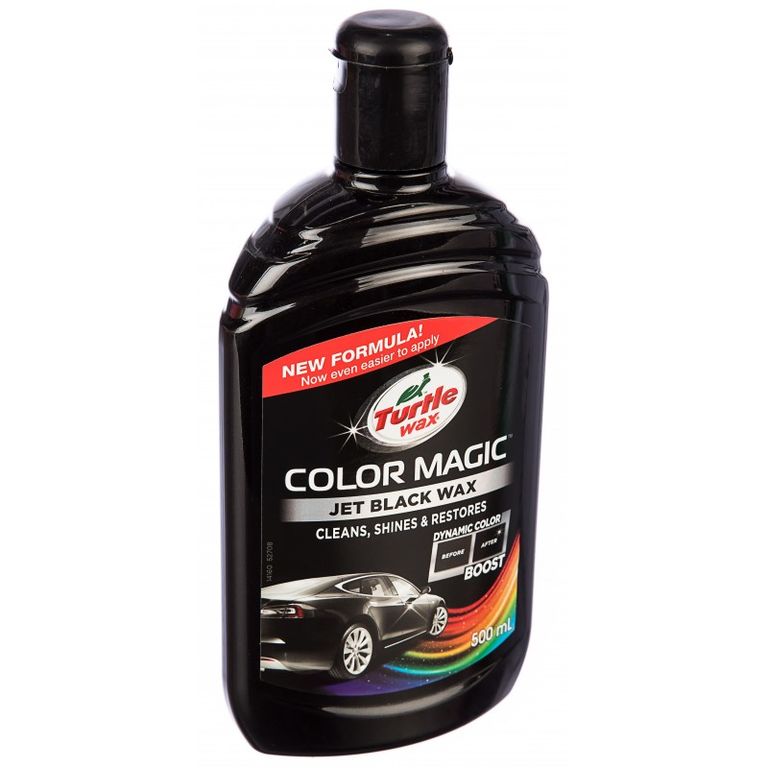Восковый автополироль черный COLOR MAGIC JET BLACK WAX, 500мл, 53237
