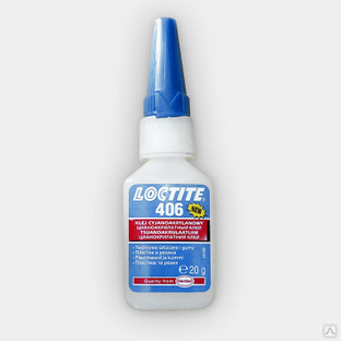 Клей цианоакрилатный для эластомеров и резины Loctite 406, 20г купить ...