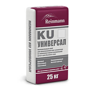 Клеевой и Армирующий состав REINMANN KU для МВП и ППС 25 кг.