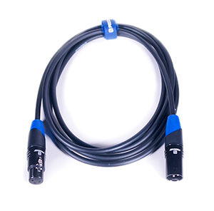 Профессиональный балансный звуковой кабель XLR(m) на XLR(f), длина 2,5m PROCAST Cable XLR(m)/XLR(f).2,5