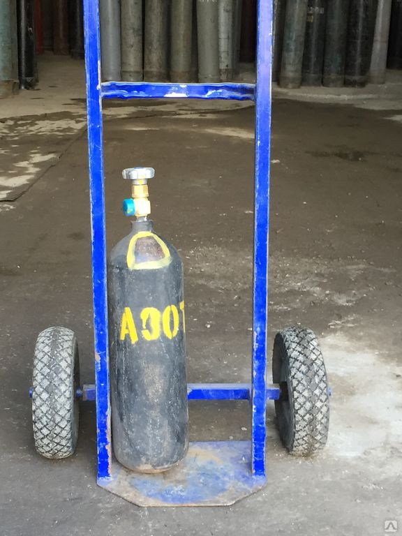 Баллон азотный 5 литров, цена в Новосибирске от компании АльфаГаз