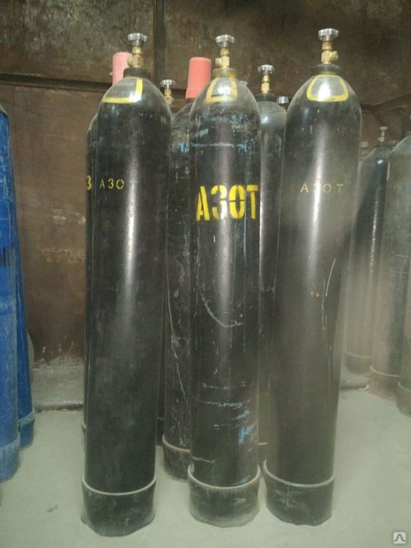 Баллон азотный 40 литров ГОСТ 949-73  за 7 000 руб./шт. в Ростове .