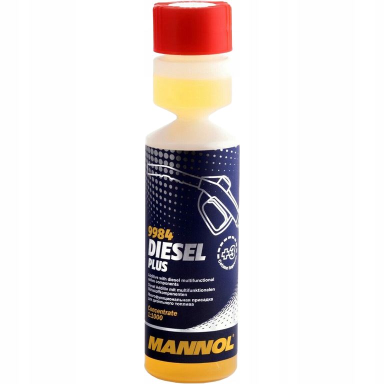 Комплексная присадка в дизельное топливо MANNOL 9984 DIESEL PLUS 250мл,2130