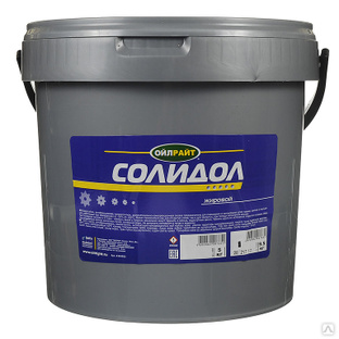 Смазка Солидол-Ж 5 кг, OIL RIGHT 6049 