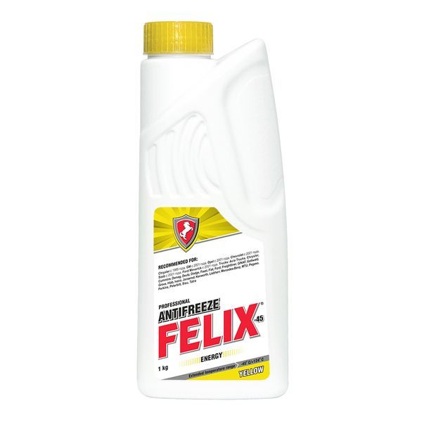 Антифриз FELIX Energy G12+ (желтый) 1 кг 430206026