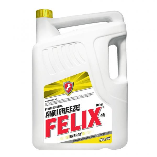 Антифриз FELIX Energy G12+ (желтый) 10 кг 430206028