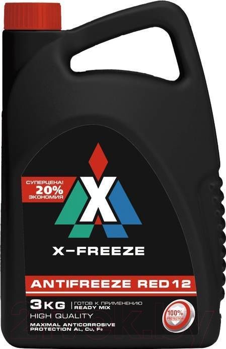 Антифриз X-Freeze Red (красный) 3 кг 430206095