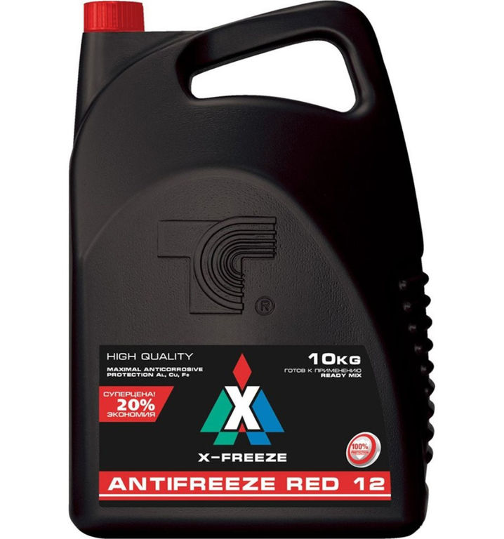 Антифриз X-Freeze Red (красный) 10 кг 430206074