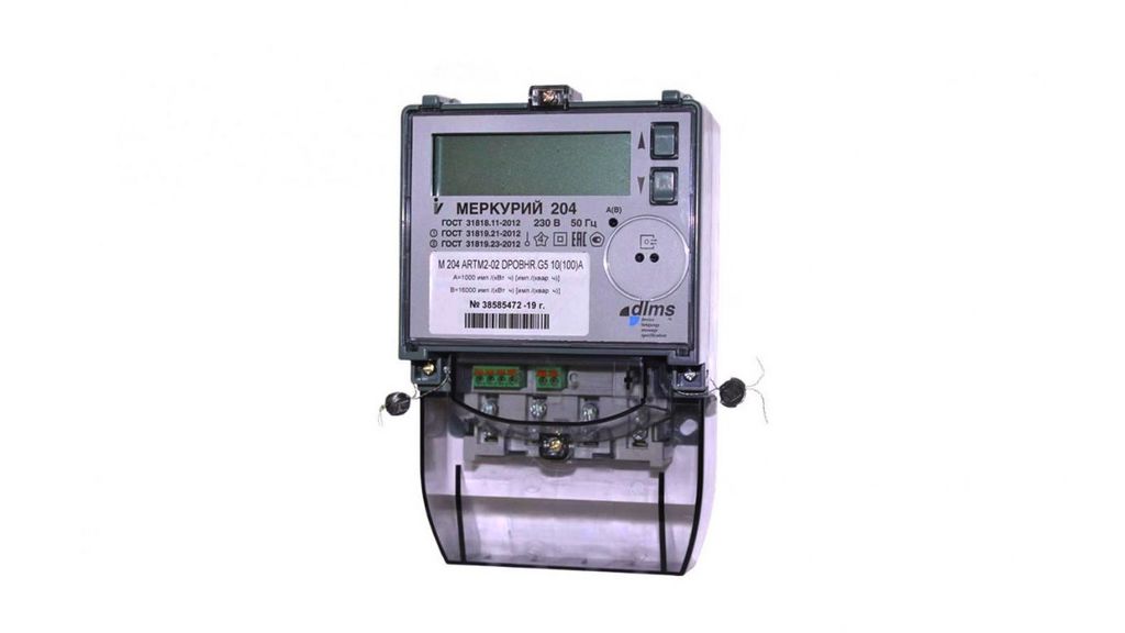 Счетчик электроэнергии Меркурий 204 ARTM(X)2-02 DPOB.G
