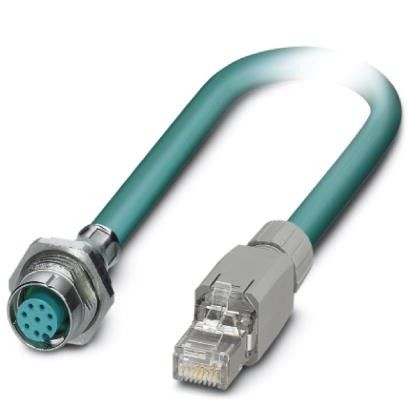 Ethernet-кабель - VS-M12FSBP-IP20-94C-LI/1,0 - 1403374
