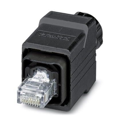 Штекер для передачи данных - VS-PPC-C1-RJ45-POBK-PG9-4Q5 - 1608126