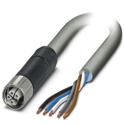 Силовой кабель - SAC-5P-10,0-290/M12FSL FE - 1424604