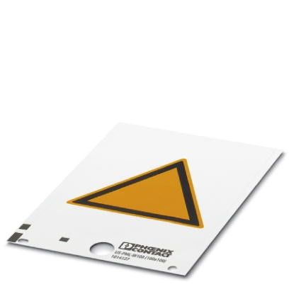 Предупредительная табличка с надписями - US-PML-W100 (100X100) CUS - 101413