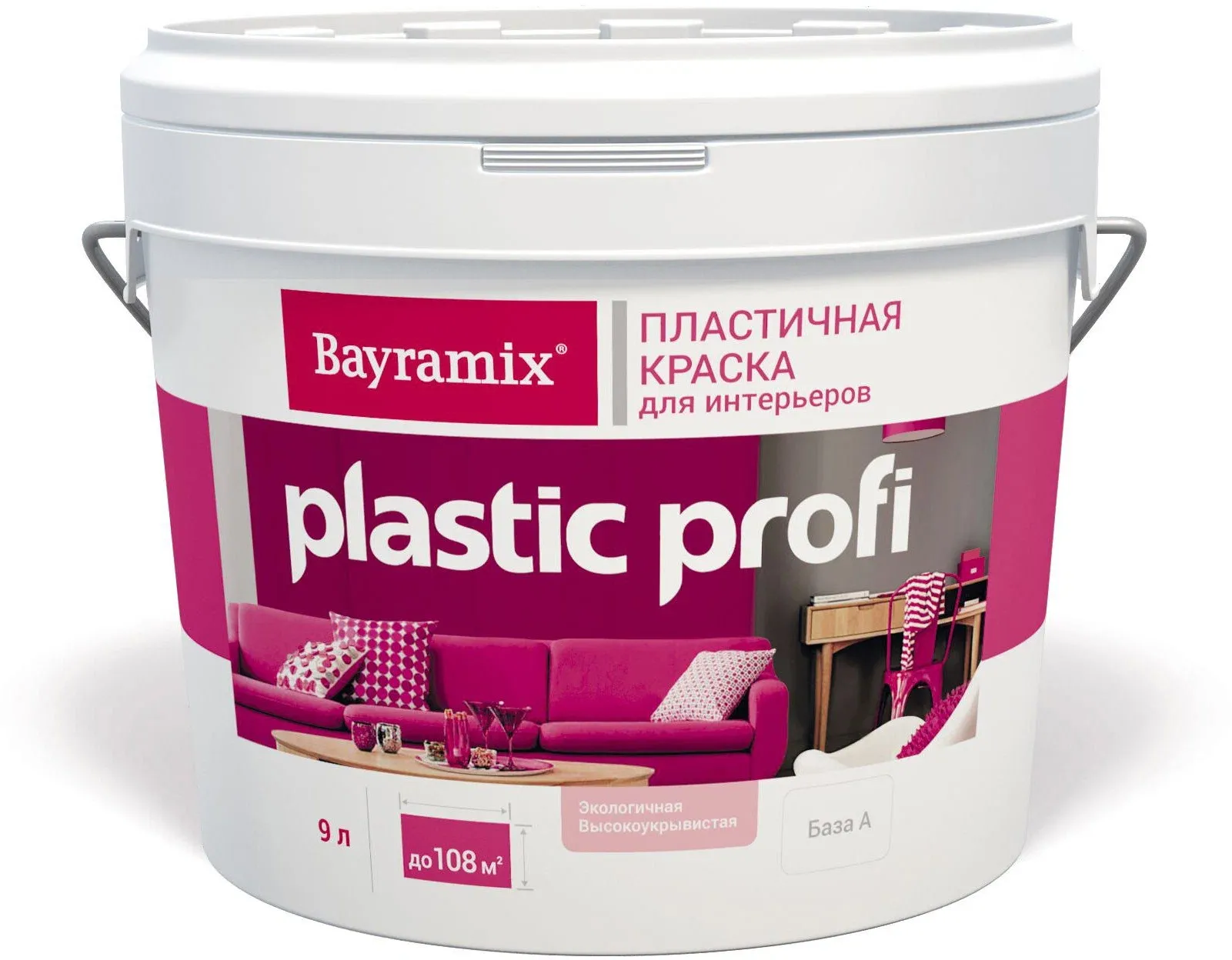 Краска Bayramix Plastic Profi (Байрамикс Пластик Профи) /0,9л/