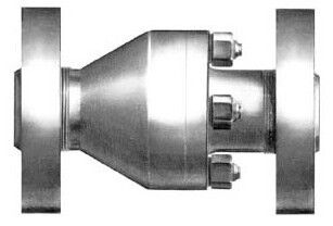 Клапан обратный фланцевый 16нж49п Ду 125 Ру 400