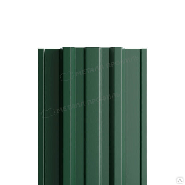 Штакетник Trapeze NormanMP 0,5 мм Зеленый мох