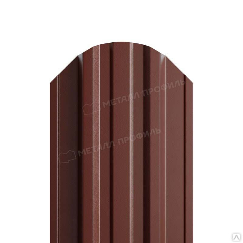 Штакетник Trapeze Полиэстер 0.4 мм Коричневый шоколад