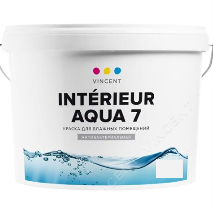 Краска Vincent Intérieur Aqua 7 (Винсент Ентерьёр Аква 7) База С 0.9 л