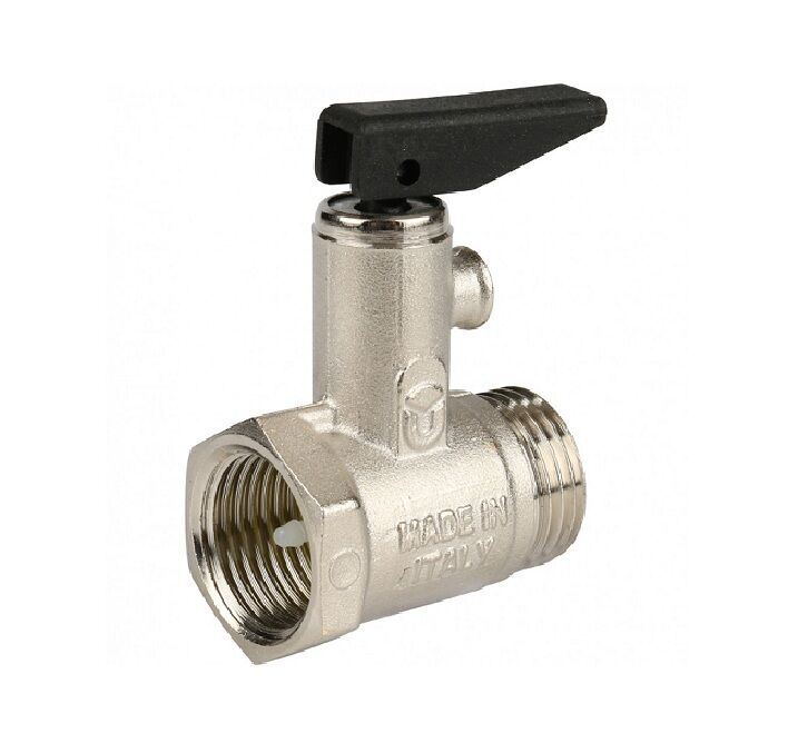 Предохранительный клапан для водонагревателя с ручкой спуска 1/2 ITAP (art.