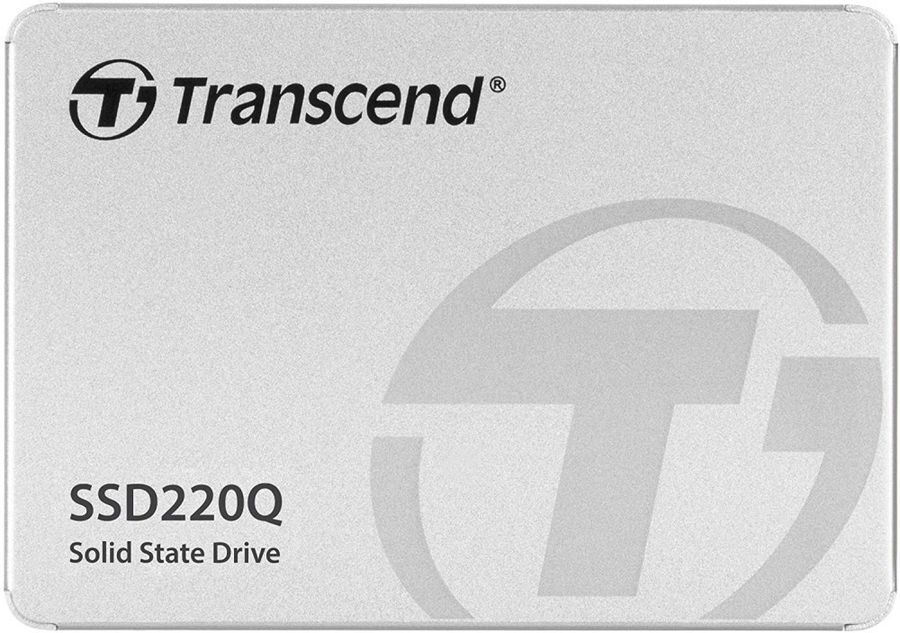 Накопитель SSD Transcend Transcend 220Q TS1TSSD220Q/SATA III/1 TB /Скорость чтения 550МБайт/с Скорость записи 500МБайт/с