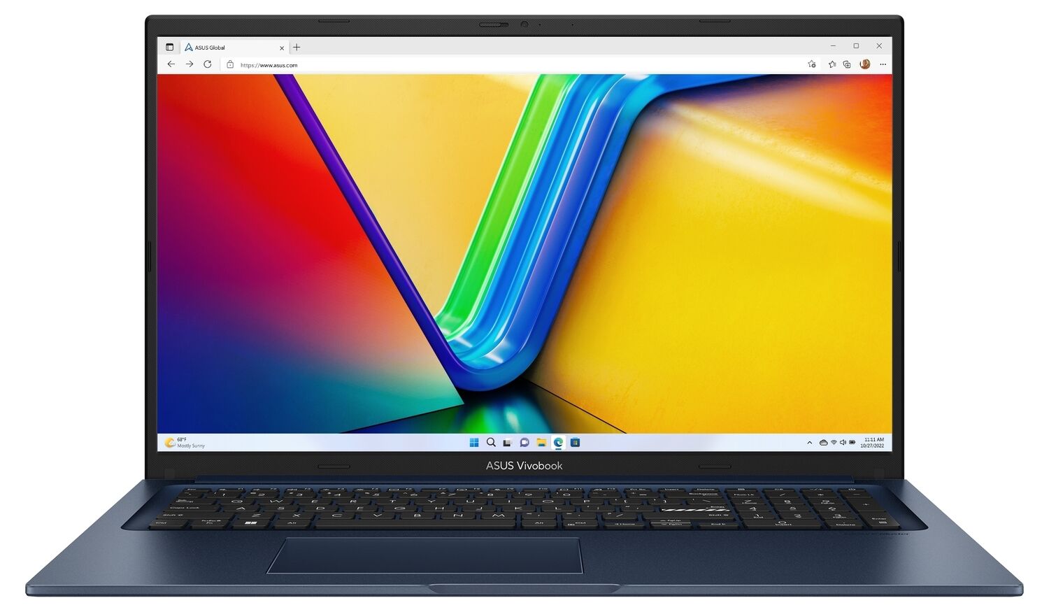 Ноутбук Asus Asus VivoBook 17 X1704ZA-AU096 17.3"(1920x1080) Intel Core i5 1235U(1.3Ghz)/16GB SSD 512GB/ /No OS/90NB10F2