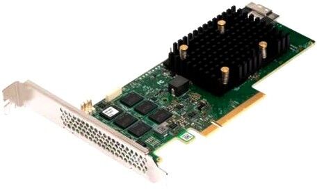 HBA LSI LSI 9500-8i 05-50077-03/дисковые интерфейсы NVMe (PCIe),SAS,SATA/2x SFF8654/режимы RAID