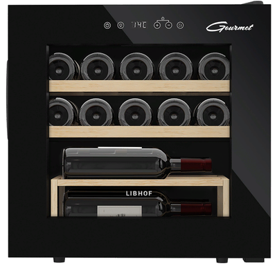 Отдельностоящий винный шкаф 1221 бутылка Libhof GM-14 black