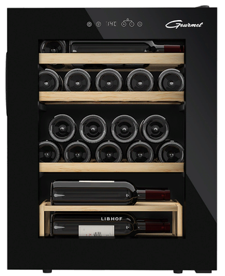 Отдельностоящий винный шкаф 2250 бутылок Libhof GM-22 black