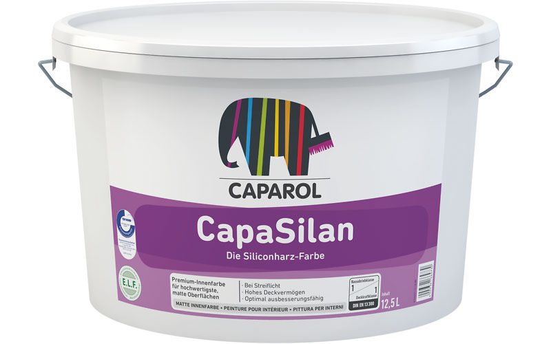 Краска ВД для вн/р Caparol CapaSilan База 1, 2,5 л (шт)