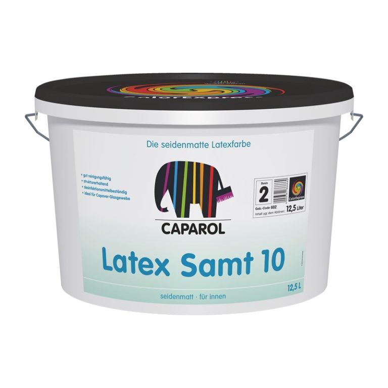 Краска ВД для вн/р Caparol Latex Samt 10 База1, 12, 5 л (шт)