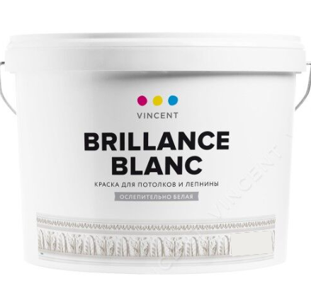 Краска Vincent Brillance Blanc (Винсент Брийанс Блан) База А 0.9 л