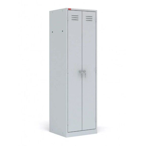 Металлический шкаф для одежды ШРМ-АК/500 двухсекционный