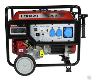 Бензиновый генератор «Loncin» LC8000-JS 