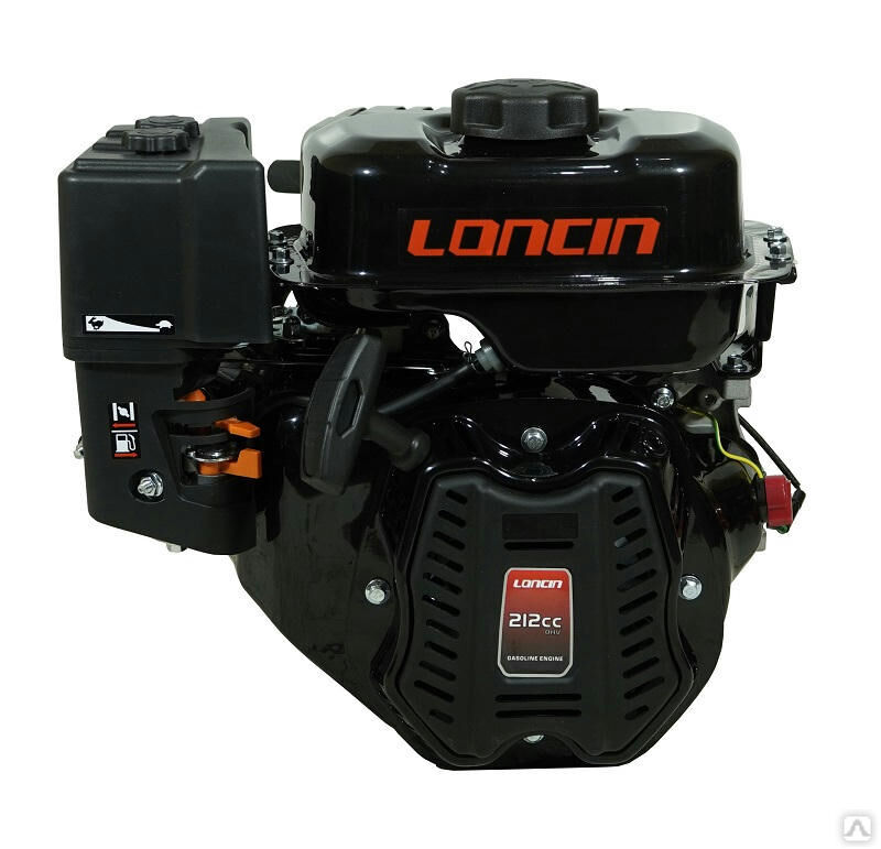 Бензиновый двигатель «Loncin» LC170FA (A type) диаметр вала 20 (лодочная серия)